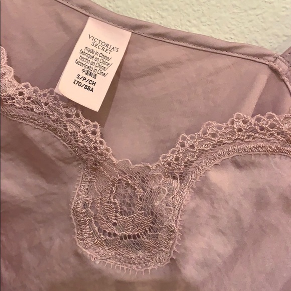 Dusty Rose Lace Trim Cami - Picture 4 of 5